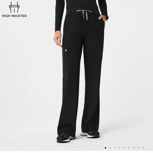 Isabel Wide leg size Large regular length (1) Black.